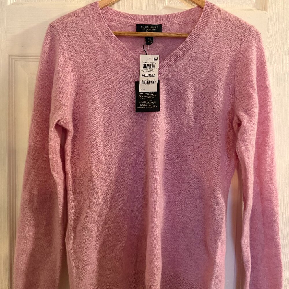 Pink Cashmere Sweater